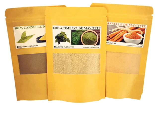 Poudre combava conditionné en sac kraft 50g